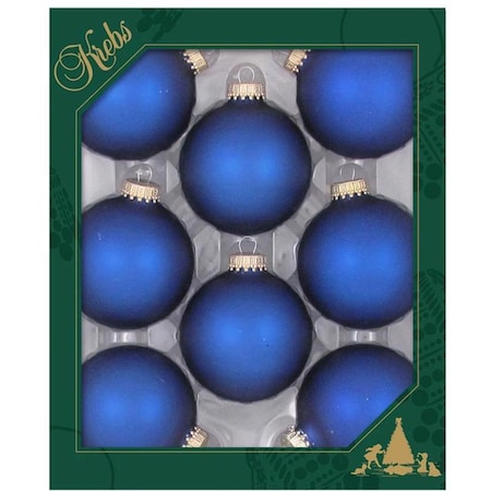 Christmas By Krebs Christmas By Krebs Royal Velvet Ball Ornament 2-5/8 in. CBK70261